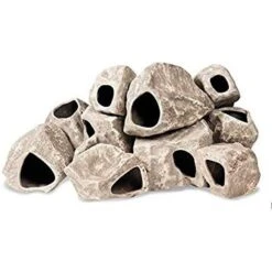 Underwater Galleries Big Rock Box Aquarium Cichlid Stones, 10 Count