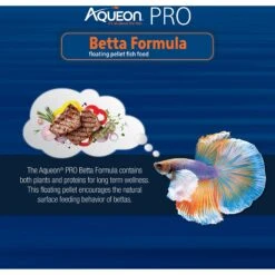 Aqueon PRO Betta Formula Fish Food, 1.4-oz Jar -Plax Penn Shop 206236 PT2. AC SS1800 V1608678148