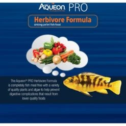 Aqueon PRO Herbivore Formula Fish Food, 5-oz Jar -Plax Penn Shop 206244 PT5. AC SS1800 V1615866996