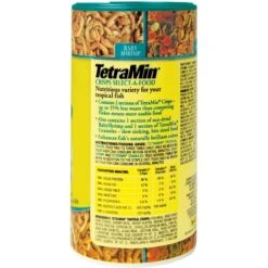 Tetra TetraMin 3-in-1 Crisps Select-A-Food Variety Pack Flakes Fish Food, 2.4-oz Bottle -Plax Penn Shop 215976 PT3. AC SS1800 V1701115712