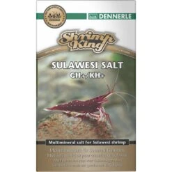 Dennerle Shrimp King Sulawesi Salt GH+/KH+ Multimineral Shrimp Salt, 7.1-oz Bottle