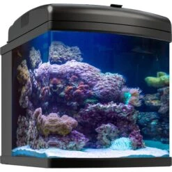 JBJ Aquarium Nano-Cube 40W Wifi LED Fish Aquarium, 28-gal
