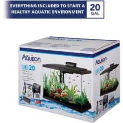 Aqueon LED Aquarium Starter Kit, 20-gal -Plax Penn Shop 231613 PT5. AC SS1800 V1622745796