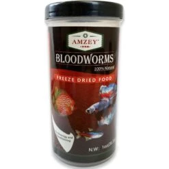 Amzey Bloodworms Freeze-Dried Fish Food