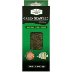 Amzey Green Seaweed Natural Veggie Fish Treat