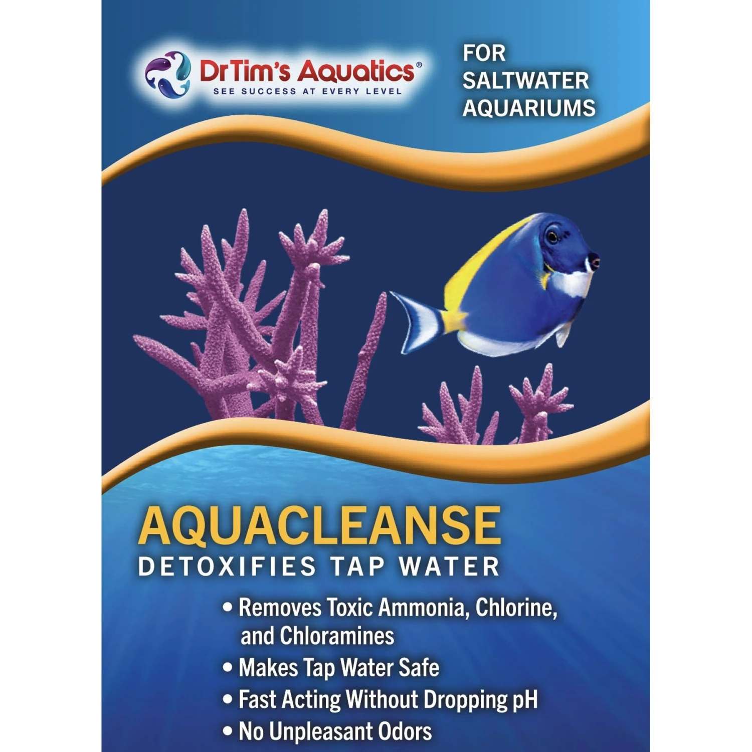 Dr. Tim's Aquatics AquaCleanse Saltwater Aquarium Cleaner 4 Dr. Tim's Aquatics AquaCleanse Saltwater Aquarium Cleaner - Image 2