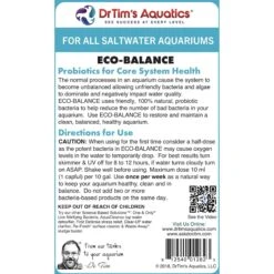 Dr. Tim's Aquatics Eco-Balance Saltwater Aquarium Cleaner -Plax Penn Shop 236928 PT4. AC SS1800 V1700860589
