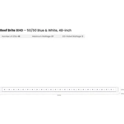 Reef Brite 50-50 Blue & White XHO LED Strip Aquarium Light 9 Reef Brite 50-50 Blue & White XHO LED Strip Aquarium Light -Plax Penn Shop 237440 PT3. AC SS1800 V1646866008