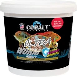 Cobalt Aquatics Ultra Worm Medley Flakes Fish Food