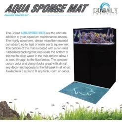 Cobalt Aquatics Aqua Sponge Aquarium Cleaning Mat 9 Cobalt Aquatics Aqua Sponge Aquarium Cleaning Mat -Plax Penn Shop 238442 PT2. AC SS1800 V1616424399