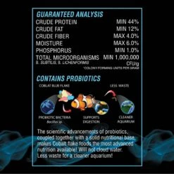 Cobalt Aquatics CA Mysis Flakes Fish Food 13 Cobalt Aquatics CA Mysis Flakes Fish Food -Plax Penn Shop 238493 PT3. AC SS1800 V1669391678