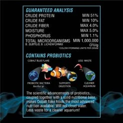 Cobalt Aquatics Marine Omni Flakes Fish Food 13 Cobalt Aquatics Marine Omni Flakes Fish Food -Plax Penn Shop 238504 PT3. AC SS1800 V1669394311