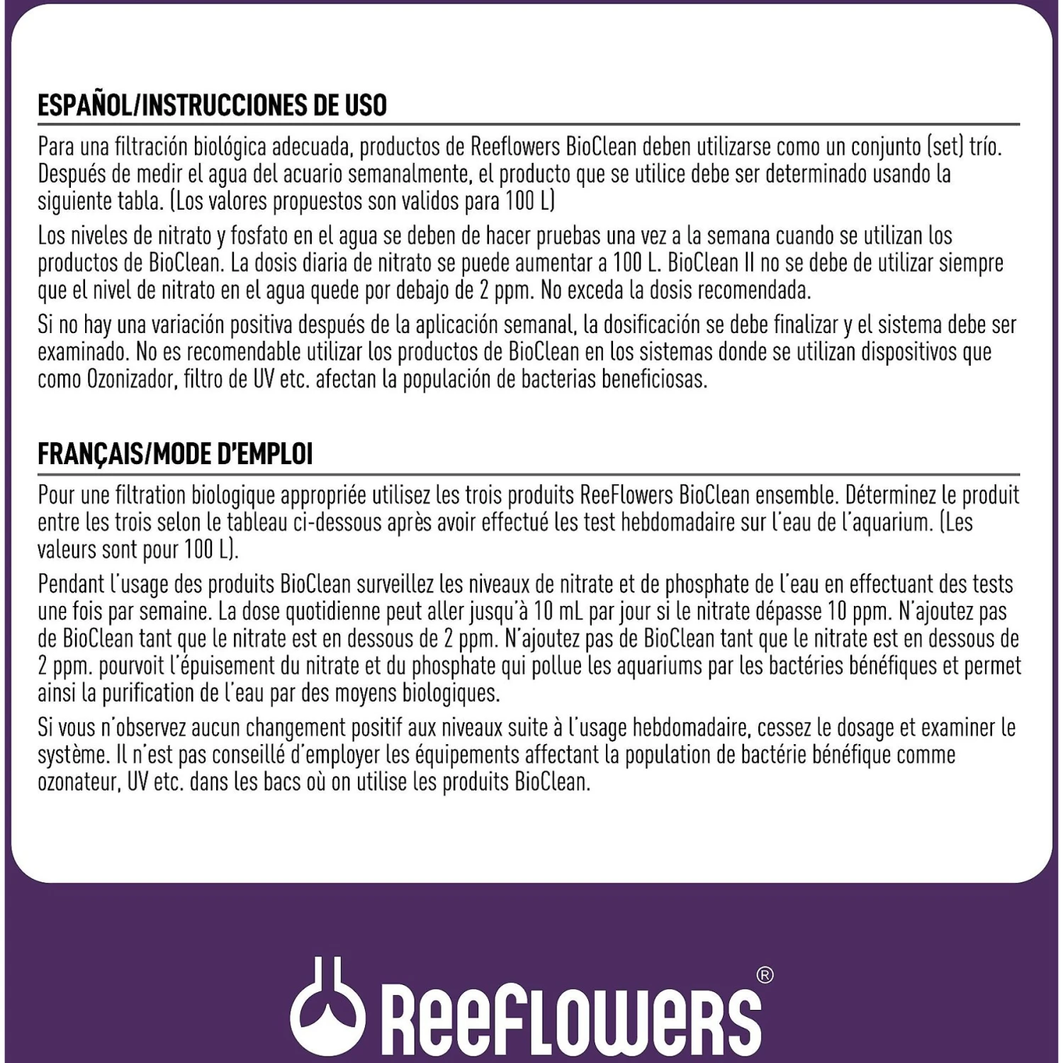 Reeflowers BioClean II Aquarium Water Cleaner 6 Reeflowers BioClean II Aquarium Water Cleaner - Image 4