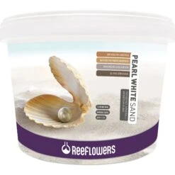 Reeflowers Pearl White Aquarium Sand, 0.5-1-mm