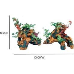 Penn-Plax Driftwood Garden Trunk Aquarium Decor -Plax Penn Shop 239747 PT1. AC SS1800 V1593467782
