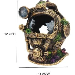 Penn-Plax Large Diving Helmet Aquarium Decor -Plax Penn Shop 239760 PT1. AC SS1800 V1594130470