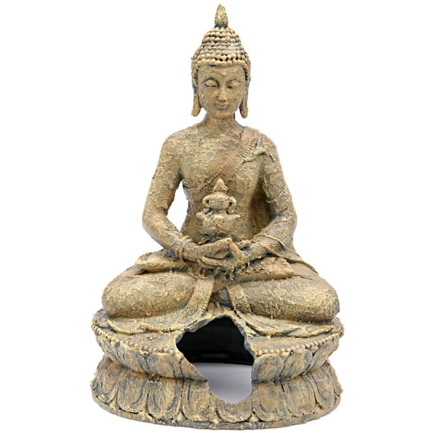 Penn-Plax Sitting Buddha Aquarium Decor 3 Penn-Plax Sitting Buddha Aquarium Decor