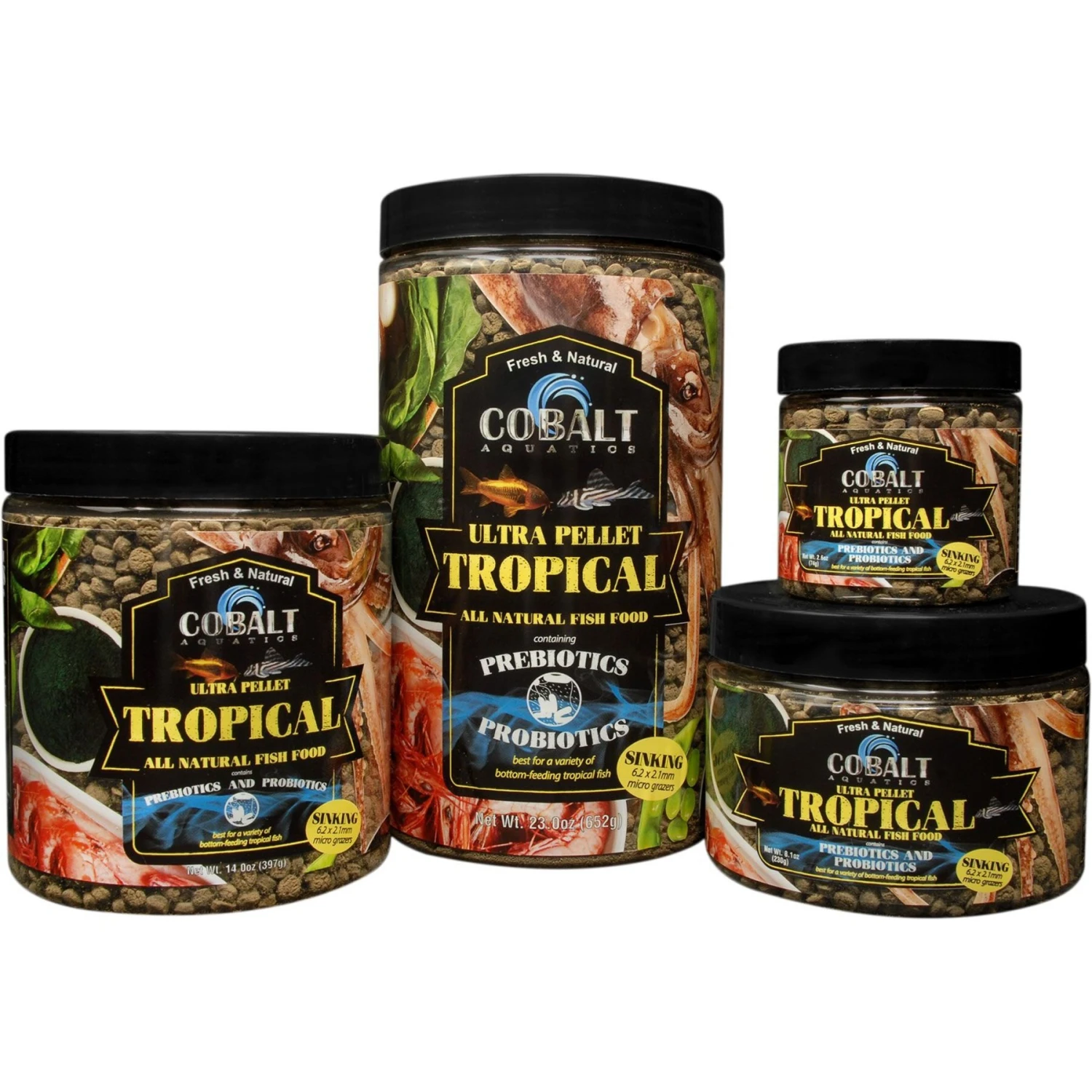 Cobalt Aquatics Ultra Tropical Micro Grazers Sinking Fish Food 6 Cobalt Aquatics Ultra Tropical Micro Grazers Sinking Fish Food - Image 4