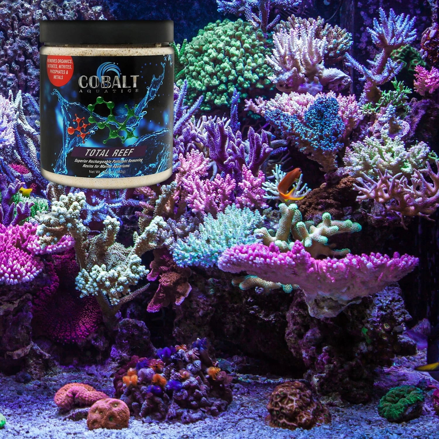 Cobalt Aquatics Total Reef Superior Rechargeable Pollutant Removing Marine Aquarium Resins 7 Cobalt Aquatics Total Reef Superior Rechargeable Pollutant Removing Marine Aquarium Resins - Image 5