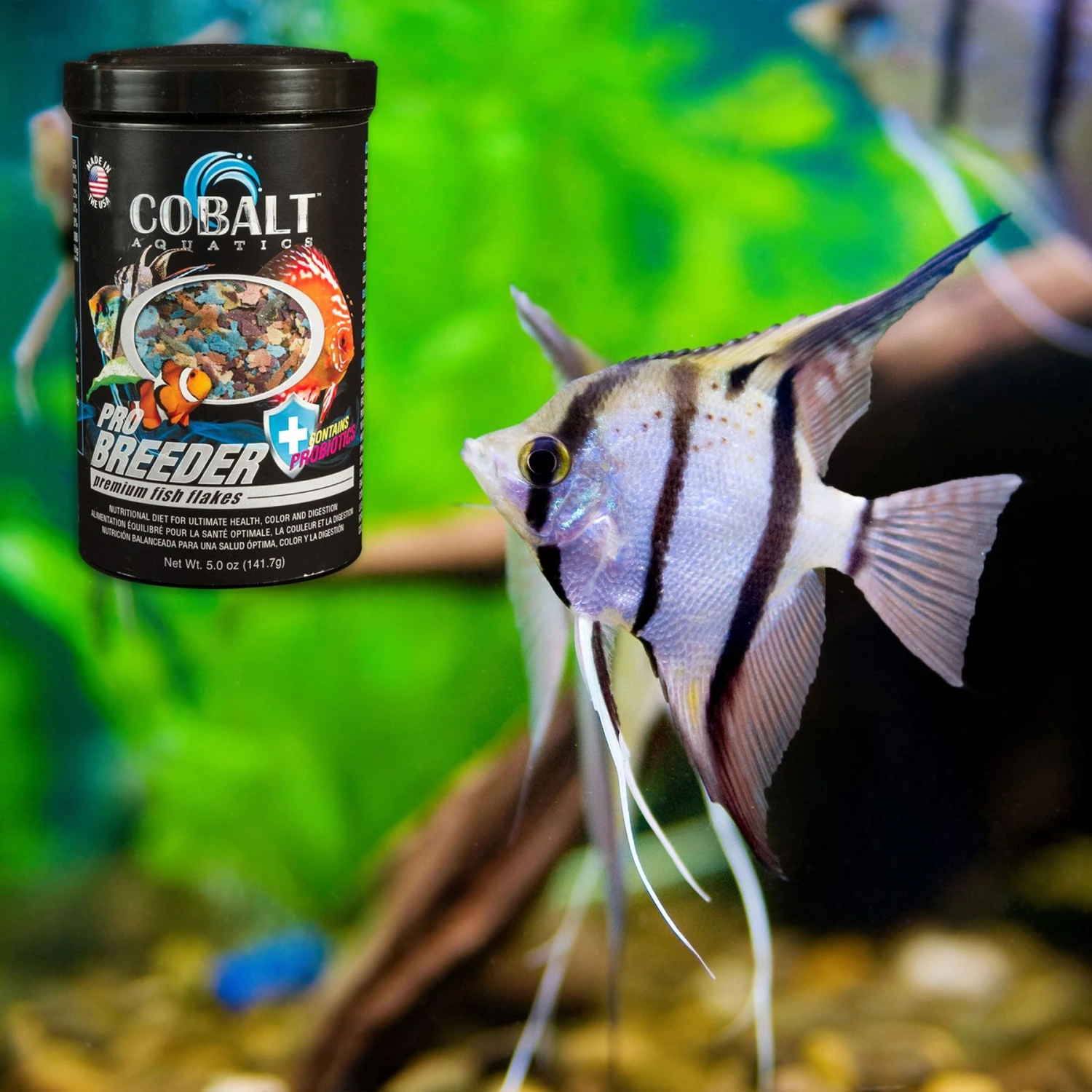 Cobalt Aquatics Pro Breeder Flakes Fish Food 7 Cobalt Aquatics Pro Breeder Flakes Fish Food - Image 5