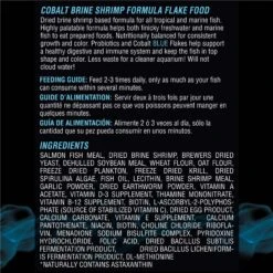 Cobalt Aquatics Brine Shrimp Flakes Fish Food -Plax Penn Shop 243232 PT2. AC SS1800 V1669393163