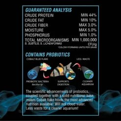 Cobalt Aquatics Brine Shrimp Flakes Fish Food -Plax Penn Shop 243232 PT3. AC SS1800 V1669388230