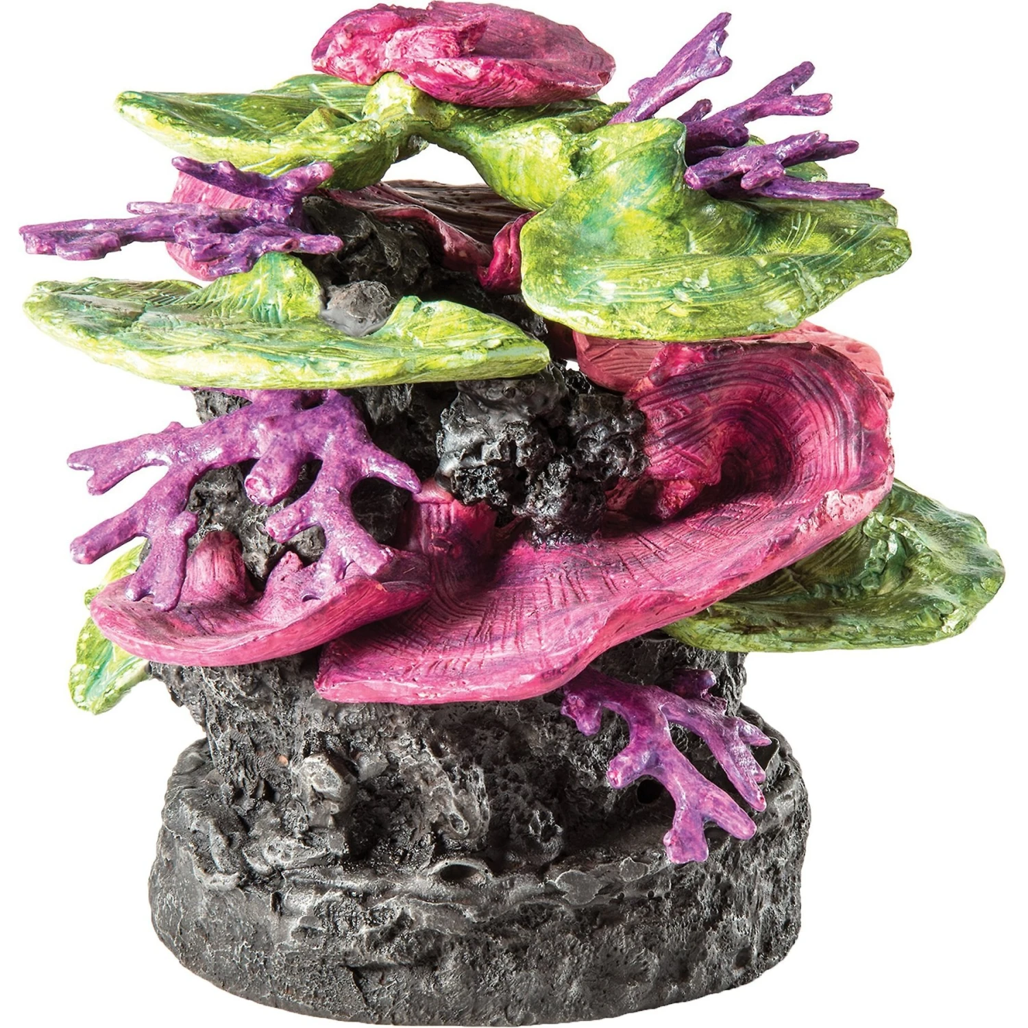 BiOrb Coral Ridge Aquarium Ornament, Green-Purple 3 BiOrb Coral Ridge Aquarium Ornament, Green-Purple