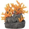 BiOrb Lava Rock With Fire Coral Aquarium Ornament -Plax Penn Shop 252231 MAIN. AC SS1800 V1605191853