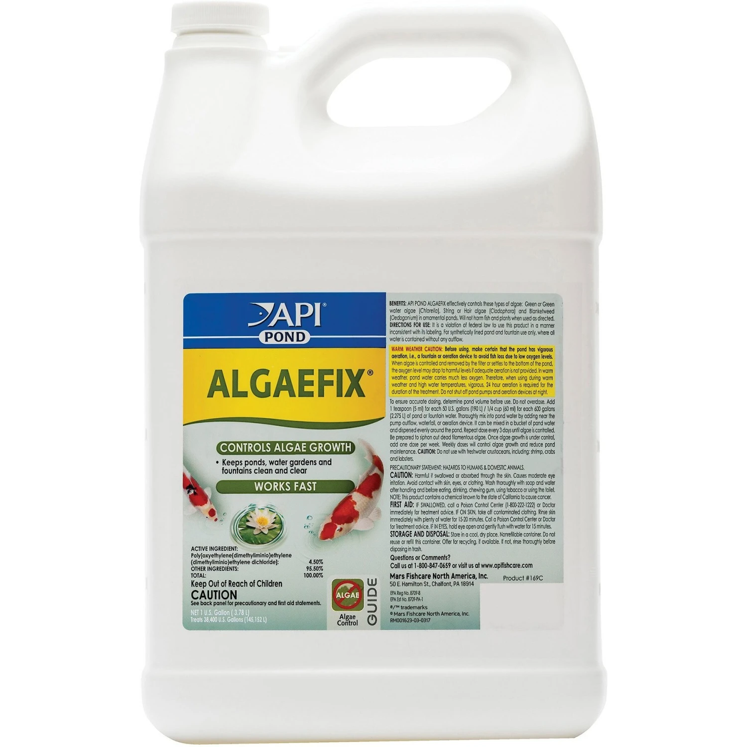 API Pond Algaefix Algae Control Solution & API Pond-Zyme Sludge Destroyer Pond Sludge Remover 4 API Pond Algaefix Algae Control Solution & API Pond-Zyme Sludge Destroyer Pond Sludge Remover - Image 2