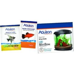 Aqueon LED MiniBow SmartClean Fish Aquarium Kit -Plax Penn Shop 262921 PT3. AC SS1800 V1606806128