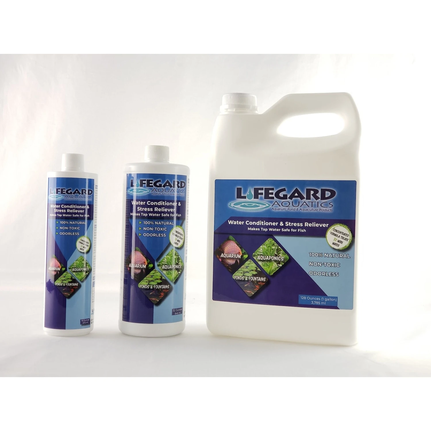 Lifegard Aquatics Water Conditioner & Stress Reliever Fish Pond Treatment 4 Lifegard Aquatics Water Conditioner & Stress Reliever Fish Pond Treatment - Image 2