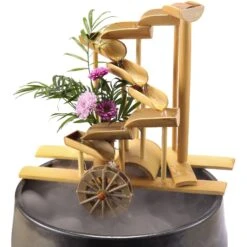 Lifegard Aquatics Bamboo Money Fish Aquarium Fountain & Plant Holder -Plax Penn Shop 266086 PT1. AC SS1800 V1611271280