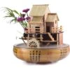 Lifegard Aquatics Decorative Pot Bamboo House Fish Aquarium Fountain & Quiet One Pump -Plax Penn Shop 266096 MAIN. AC SS1800 V1611272169