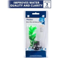 Aqueon Betta Natural Plant Betta Fish Aquarium Filter -Plax Penn Shop 277710 PT2. AC SS1800 V1638493071