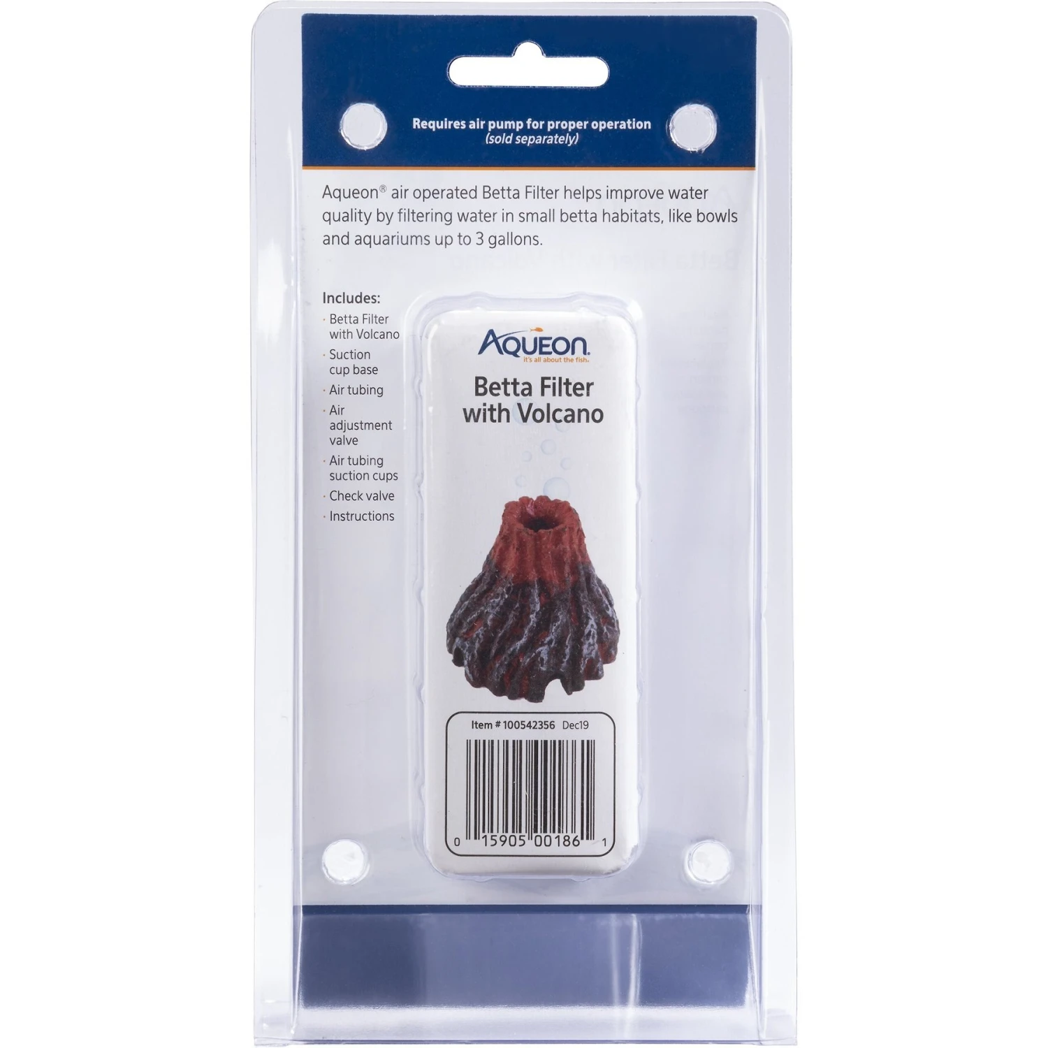 Aqueon Betta Volcano Betta Fish Aquarium Filter 4 Aqueon Betta Volcano Betta Fish Aquarium Filter - Image 2