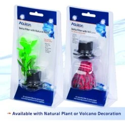 Aqueon Betta Volcano Betta Fish Aquarium Filter 18 Aqueon Betta Volcano Betta Fish Aquarium Filter -Plax Penn Shop 277712 PT7. AC SS1800 V1638490977