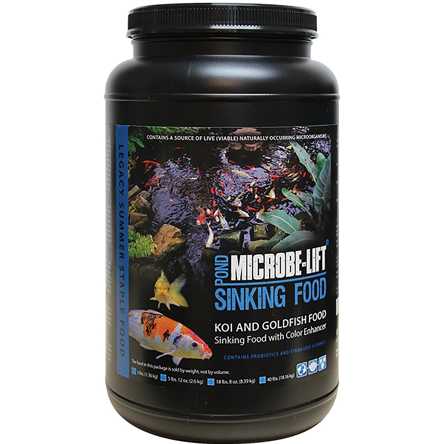 Microbe-Lift Pond Sinking Pellets Koi & Goldfish Food 3 Microbe-Lift Pond Sinking Pellets Koi & Goldfish Food