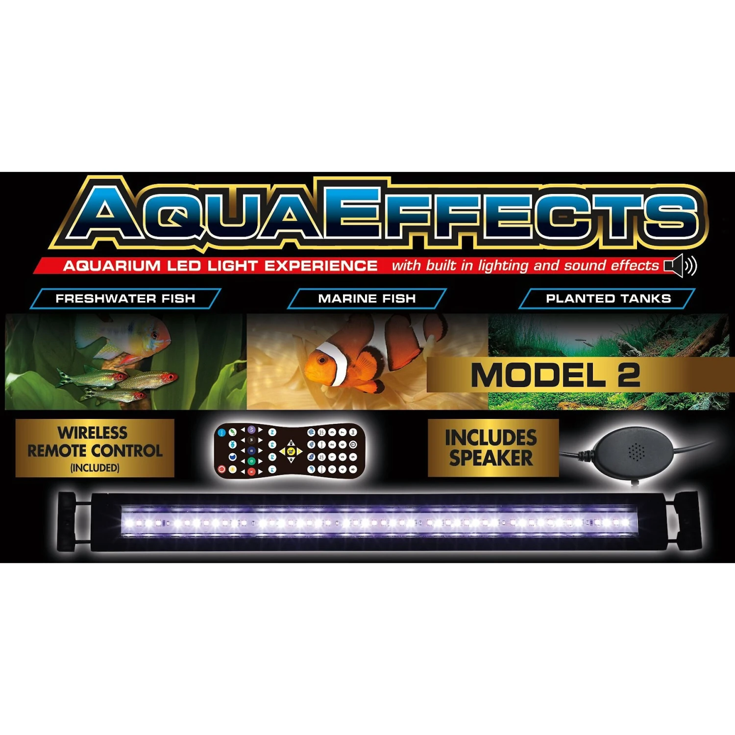 Zoo Med AquaEffects Model 2 LED Aquarium Light 4 Zoo Med AquaEffects Model 2 LED Aquarium Light - Image 2