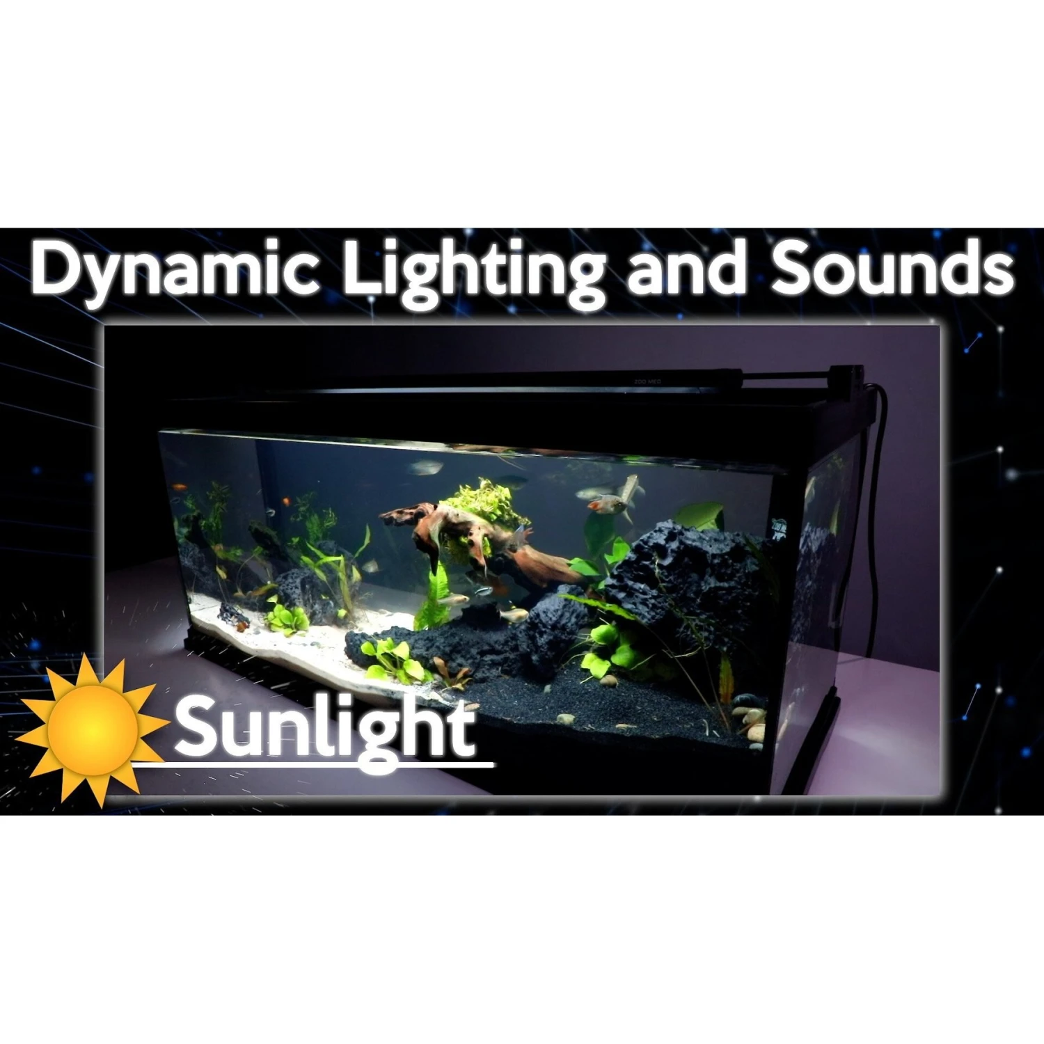 Zoo Med AquaEffects Model 2 LED Aquarium Light 10 Zoo Med AquaEffects Model 2 LED Aquarium Light - Image 8