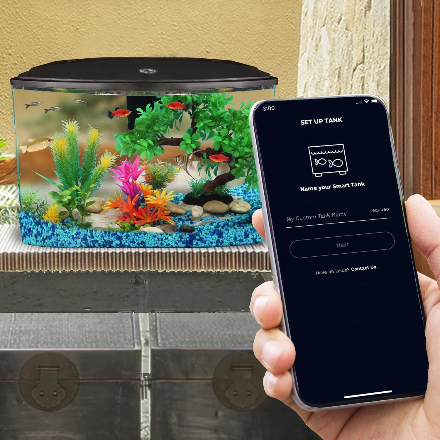 Koller Products Smart Tank Fish Aquarium, 7-gal 4 Koller Products Smart Tank Fish Aquarium, 7-gal - Image 2