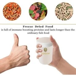 SunGrow Bloodworms Freeze-Dried Betta Fish Food, 0.52-oz Jar -Plax Penn Shop 288094 PT3. AC SS1800 V1618350232