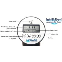 Lifegard Aquatics Intellifeed Aquarium Fish Feeder, Black -Plax Penn Shop 291904 PT2. AC SS1800 V1621635209