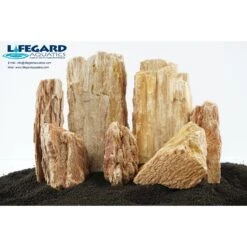 Lifegard Aquatics Burma Petrified Stone 25 Gallon Kit -Plax Penn Shop 291959 PT2. AC SS1800 V1621632826