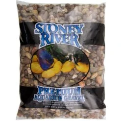 Stoney River Cherokee Pebble Premium Aquarium Gravel, 5-lb Bag