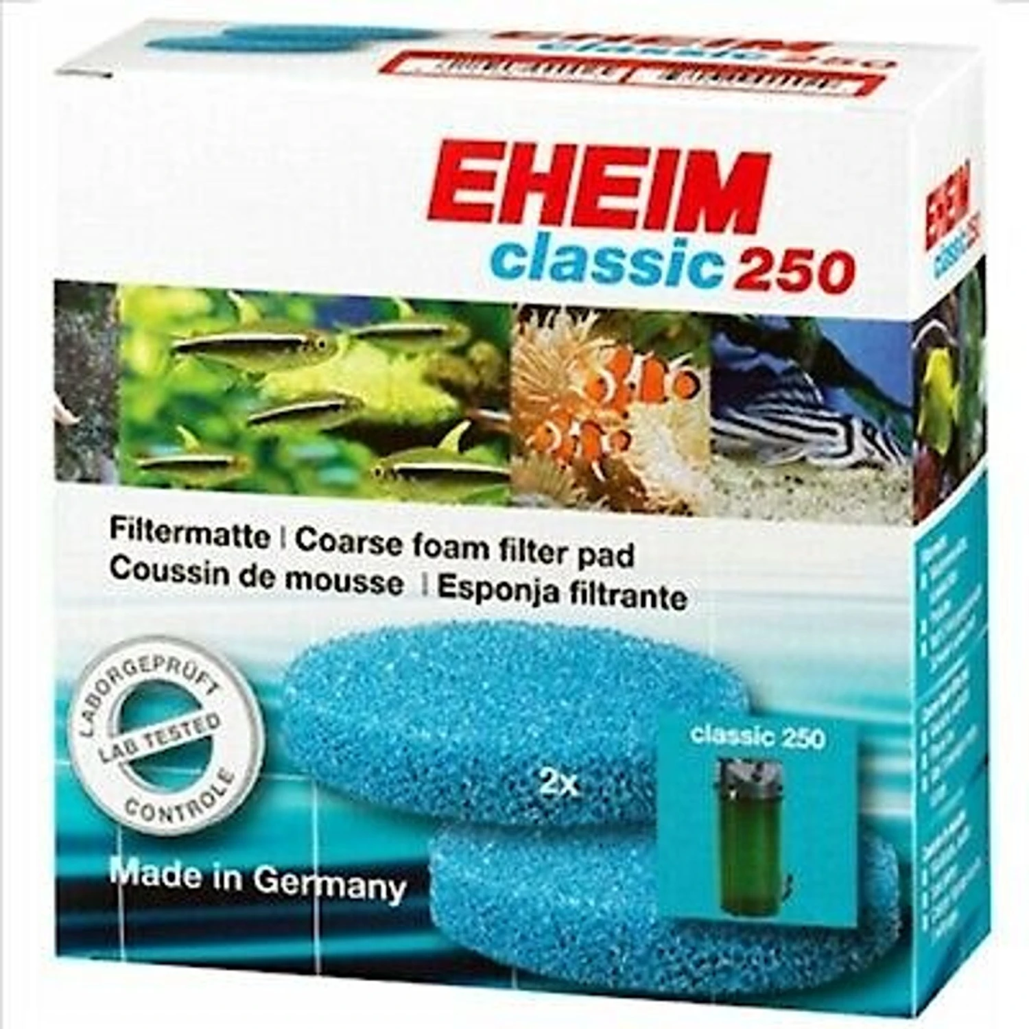 Eheim 2213 Canister Coarse Filter Pads, 2 Count 3 Eheim 2213 Canister Coarse Filter Pads, 2 Count