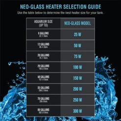 Cobalt Aquatics Neo-Glass Submersible Aquarium Heater -Plax Penn Shop 299914 PT4. AC SS1800 V1625260978