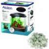 Aqueon LED MiniBow SmartClean Fish Aquarium Kit & Galapagos Aquarium Sea Glass, 4-lb Bag -Plax Penn Shop 301784 MAIN. AC SS1800 V1622820743