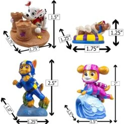 Penn-Plax Paw Patrol Mini Resin Pre-Pack Aquarium Ornament -Plax Penn Shop 303158 PT1. AC SS1800 V1668105840