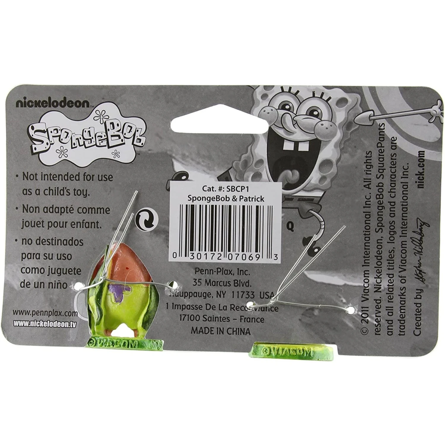 Penn-Plax SpongeBob & Patrick Combo Aquarium Ornament 4 Penn-Plax SpongeBob & Patrick Combo Aquarium Ornament - Image 2