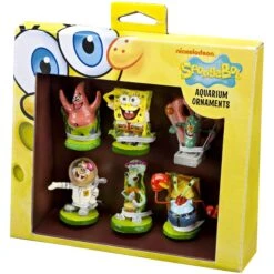 Penn-Plax SpongeBob Mini Resin Gift Aquarium Ornament, 6 Count -Plax Penn Shop 303164 PT1. AC SS1800 V1622758086